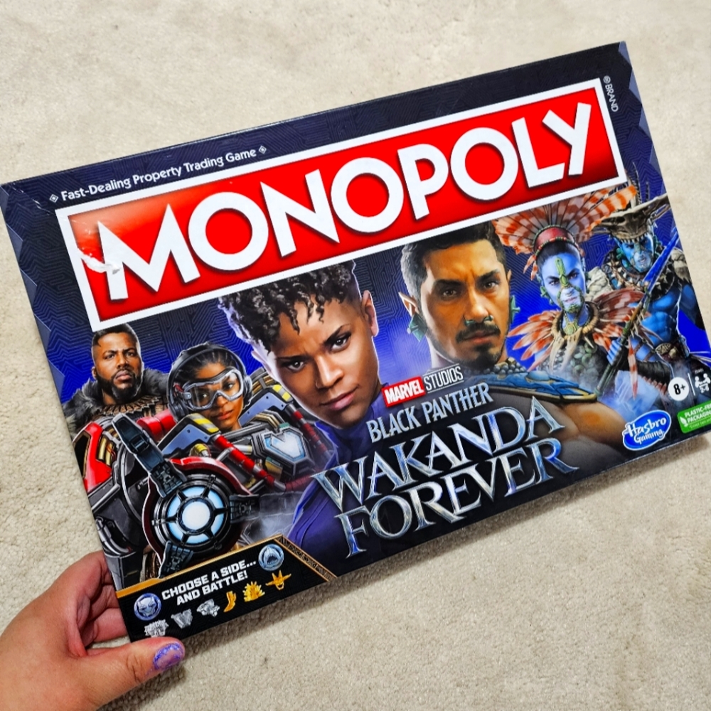 Black Panther Monopoly Wakanda for ever New